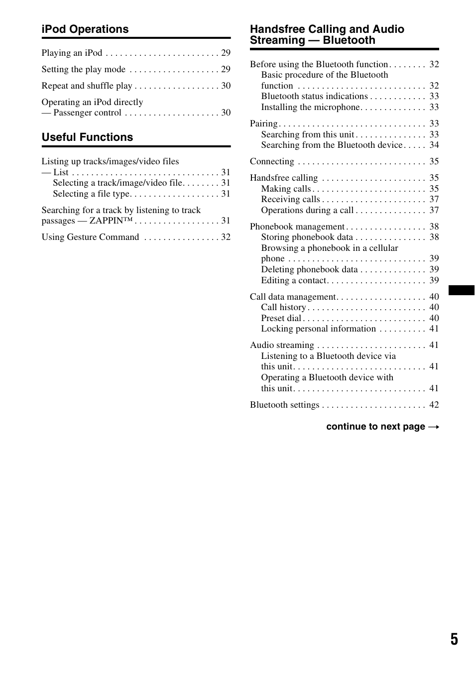 Sony XAV-72BT User Manual | Page 5 / 228