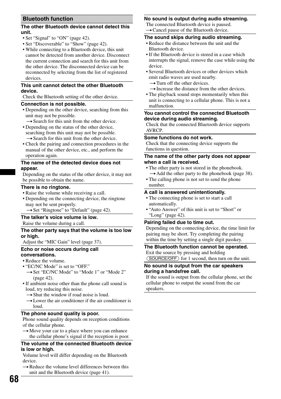 Sony XAV-72BT User Manual | Page 68 / 228