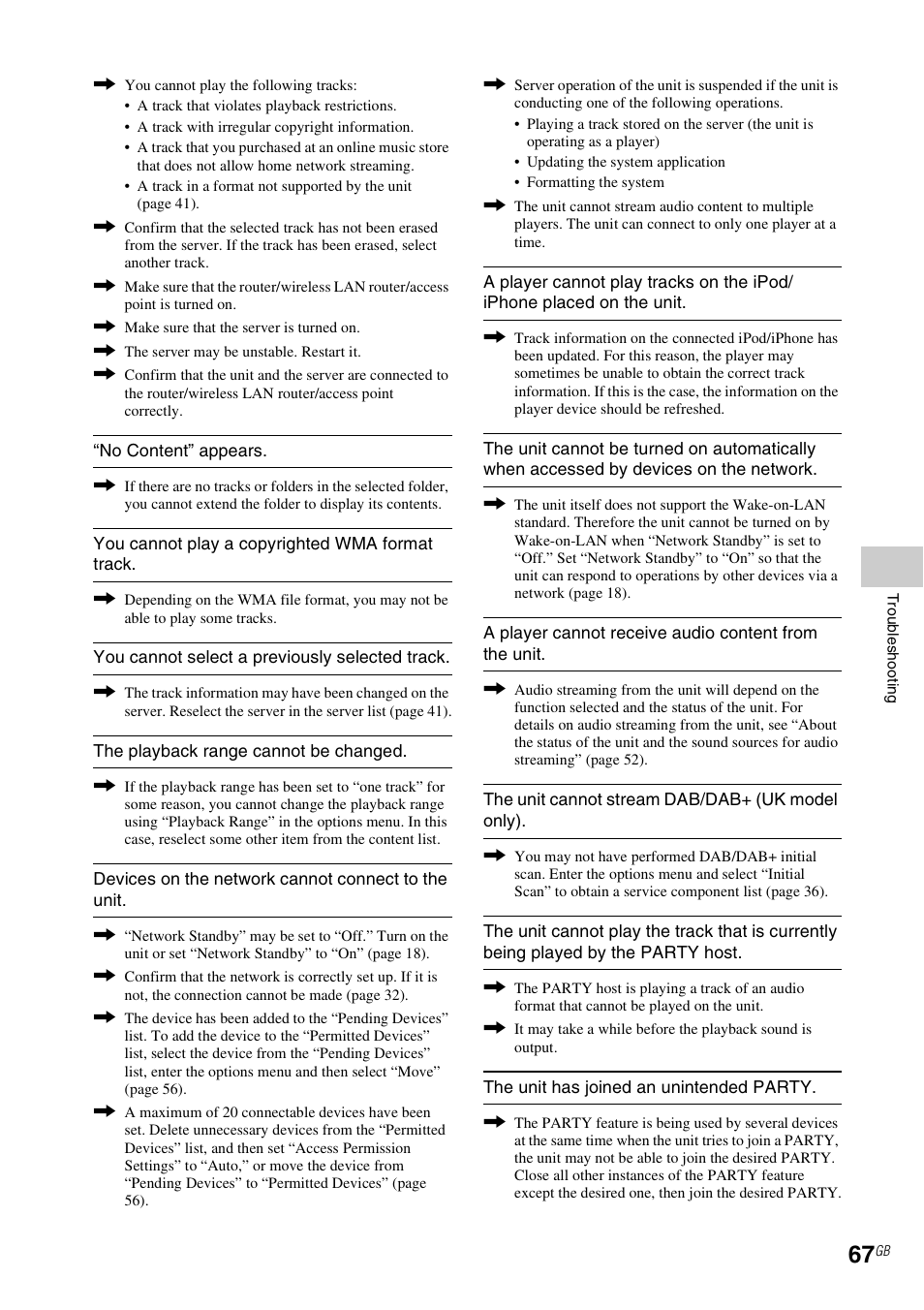 Sony NAS-SV20i User Manual | Page 67 / 95