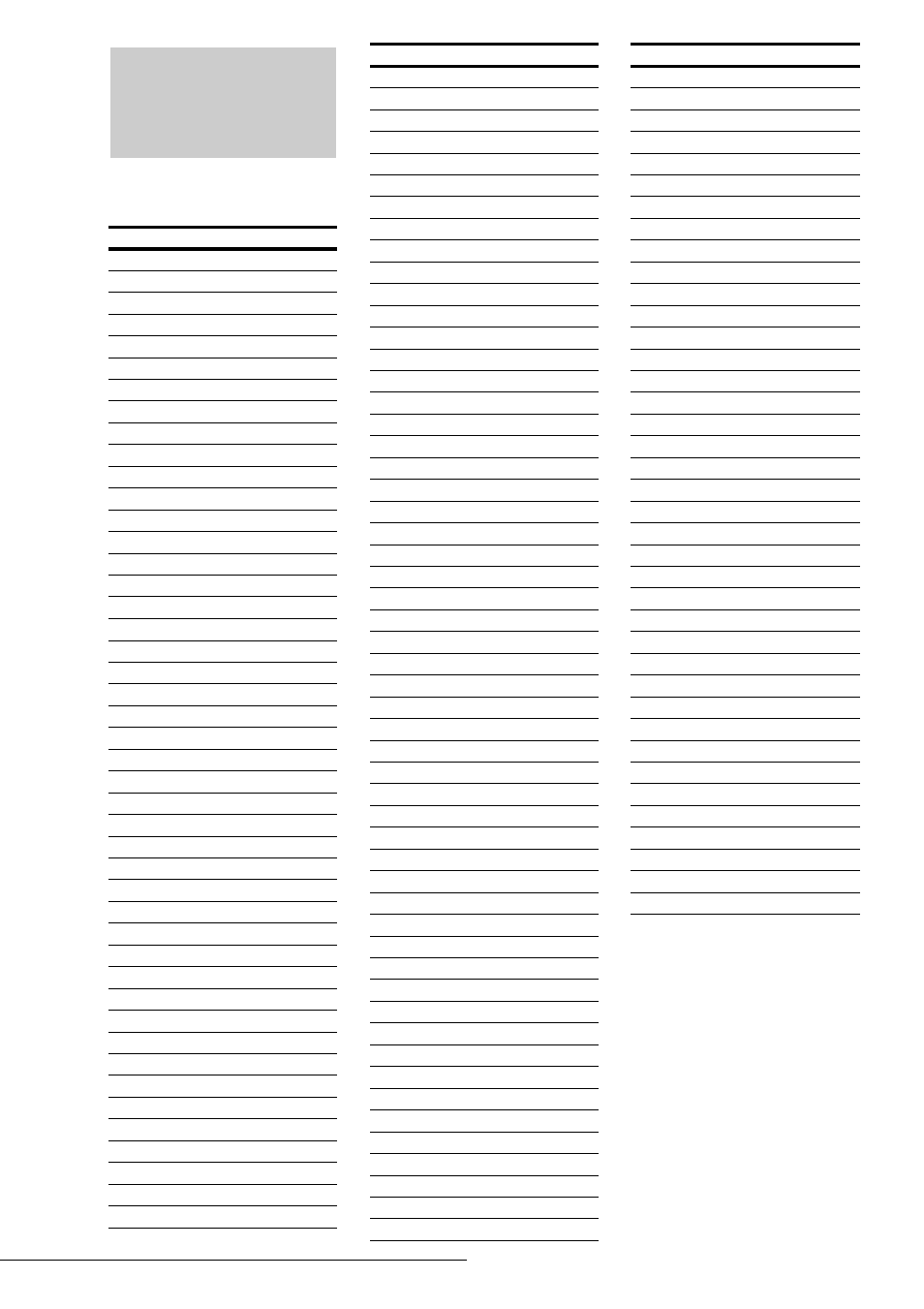 Language code list | Sony RDR-GX7 User Manual | Page 108 / 112