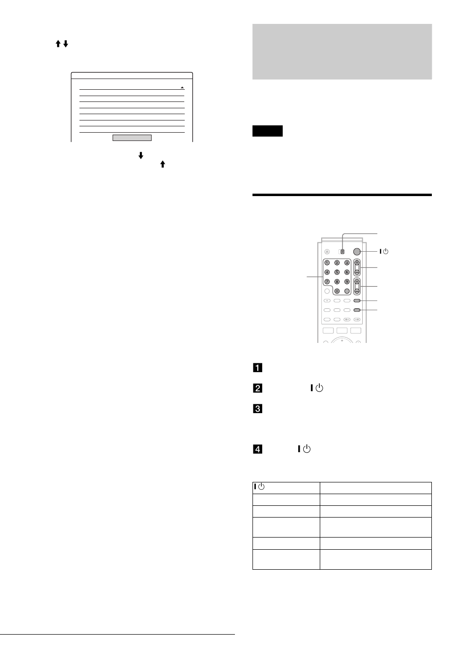 Setting up the remote, Controlling tvs with the remote | Sony RDR-GX7 User Manual | Page 26 / 112