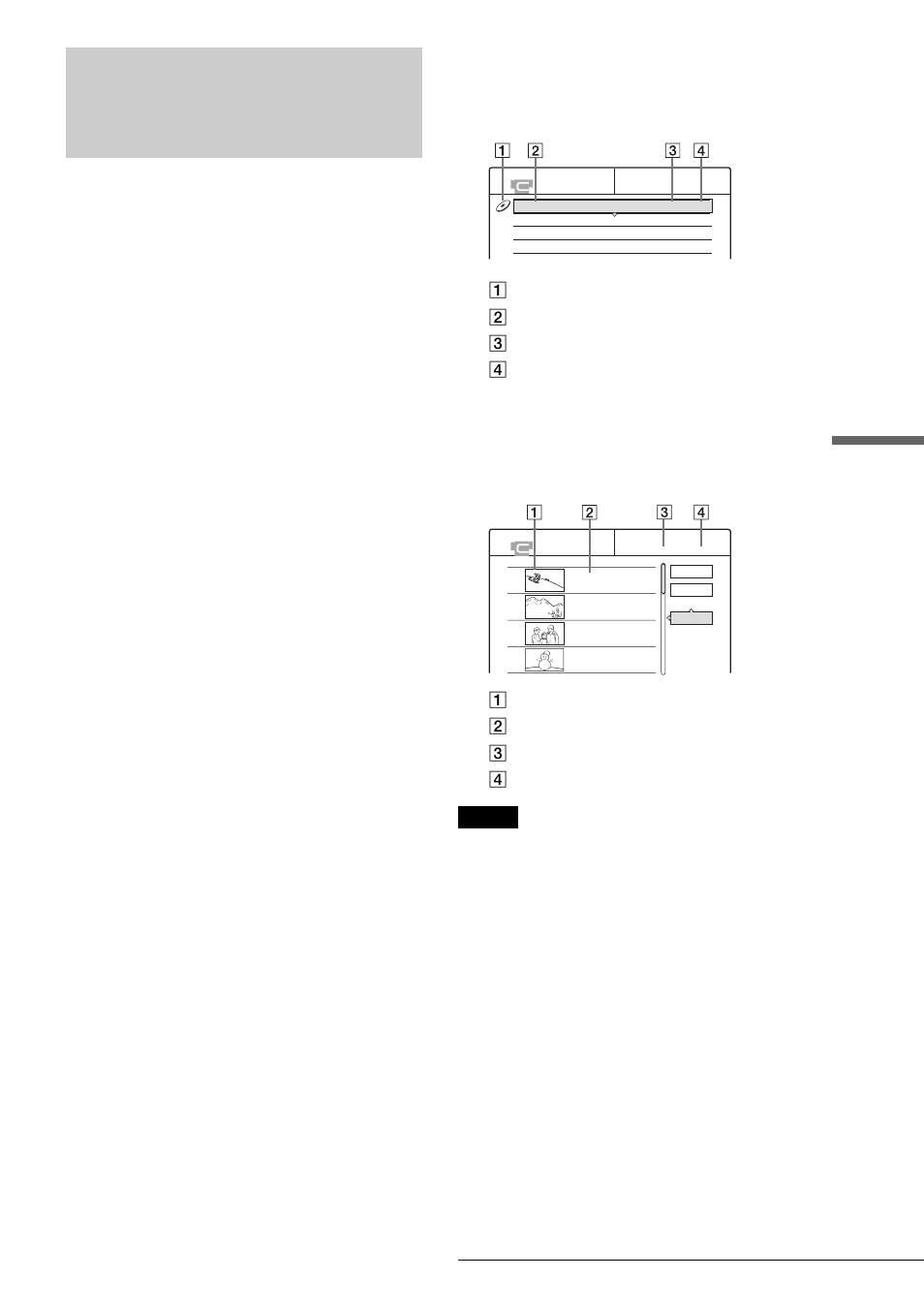 Available dv dubbing functions, About “programs | Sony RDR-GX7 User Manual | Page 77 / 112