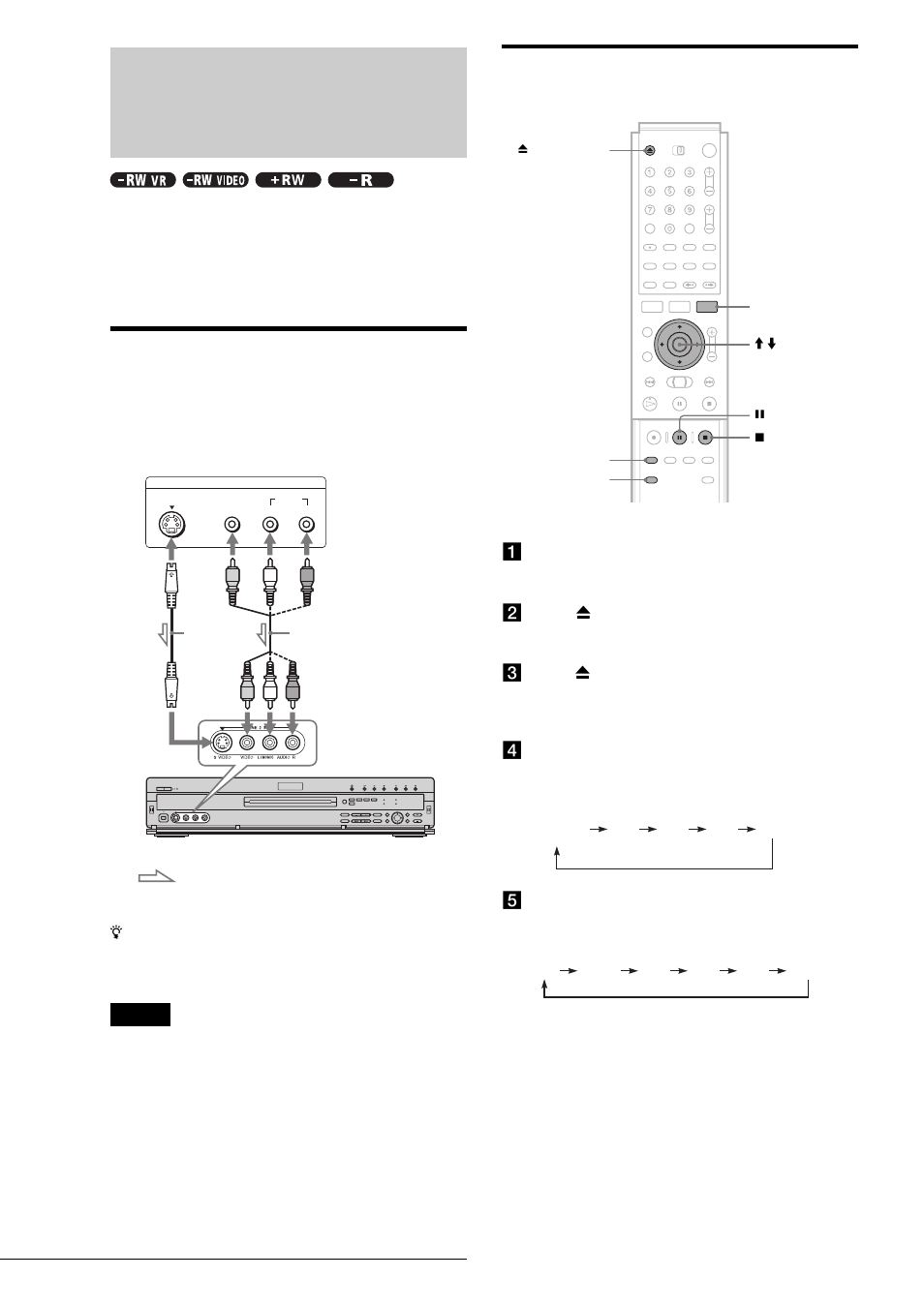 Connecting other equipment to the line 2 in jacks, Recording from connected equipment, Recording from equipment connected to | The line in jacks, Connecting other equipment to the line 2 in, Jacks, R) jacks (88) | Sony RDR-GX7 User Manual | Page 88 / 112