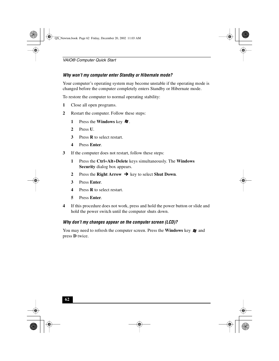 Sony PCG-GRV670 User Manual | Page 62 / 68