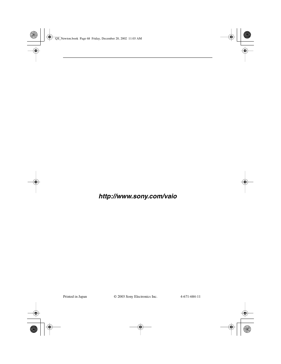 Sony PCG-GRV670 User Manual | Page 68 / 68