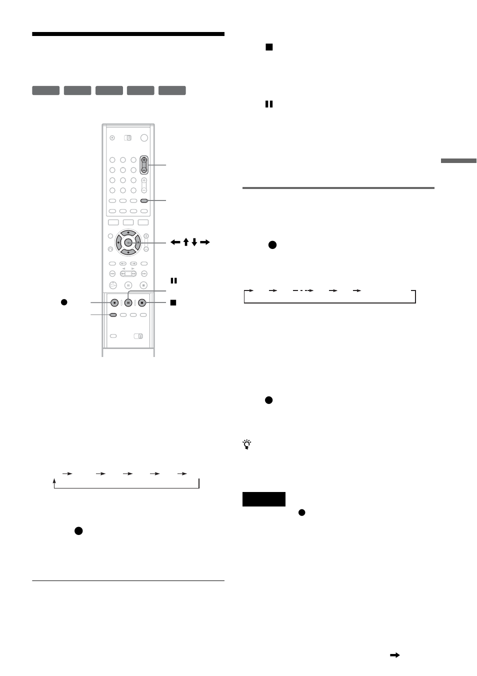 Recording without the timer, Recording without the timer 1, Using the quick timer function | Sony RDR-GX300 User Manual | Page 47 / 104