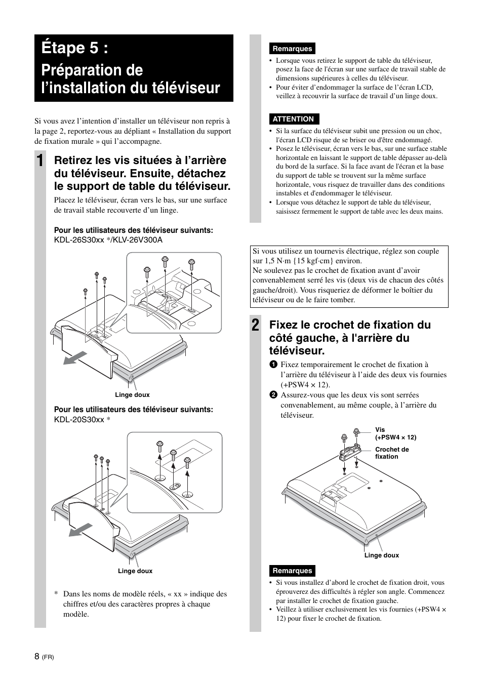 Sony KDL-26S3000R User Manual | Page 20 / 112