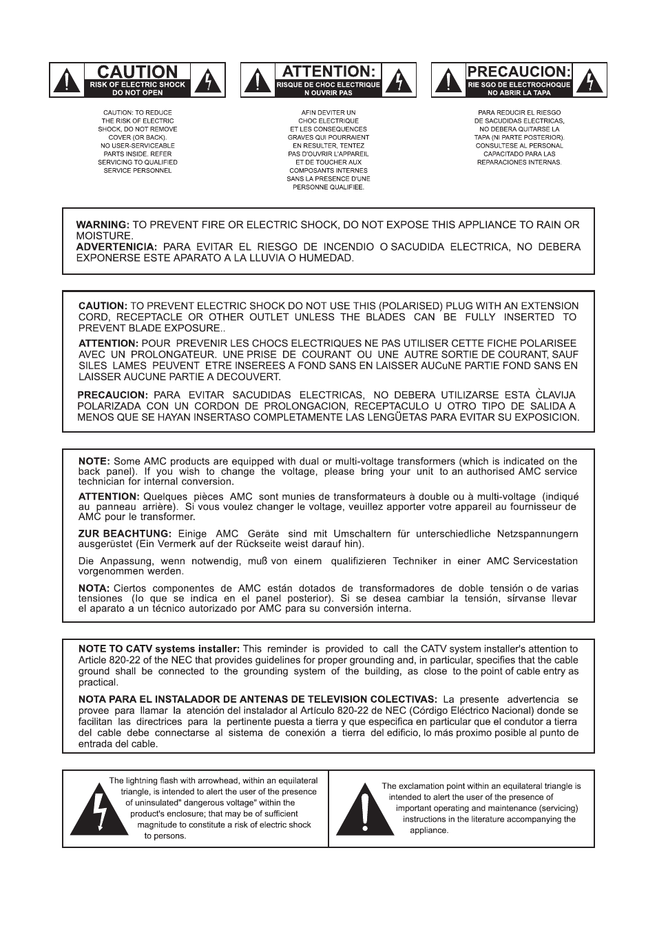 AMC WiFi Wireless Transmitter TR1a User Manual | Page 3 / 20