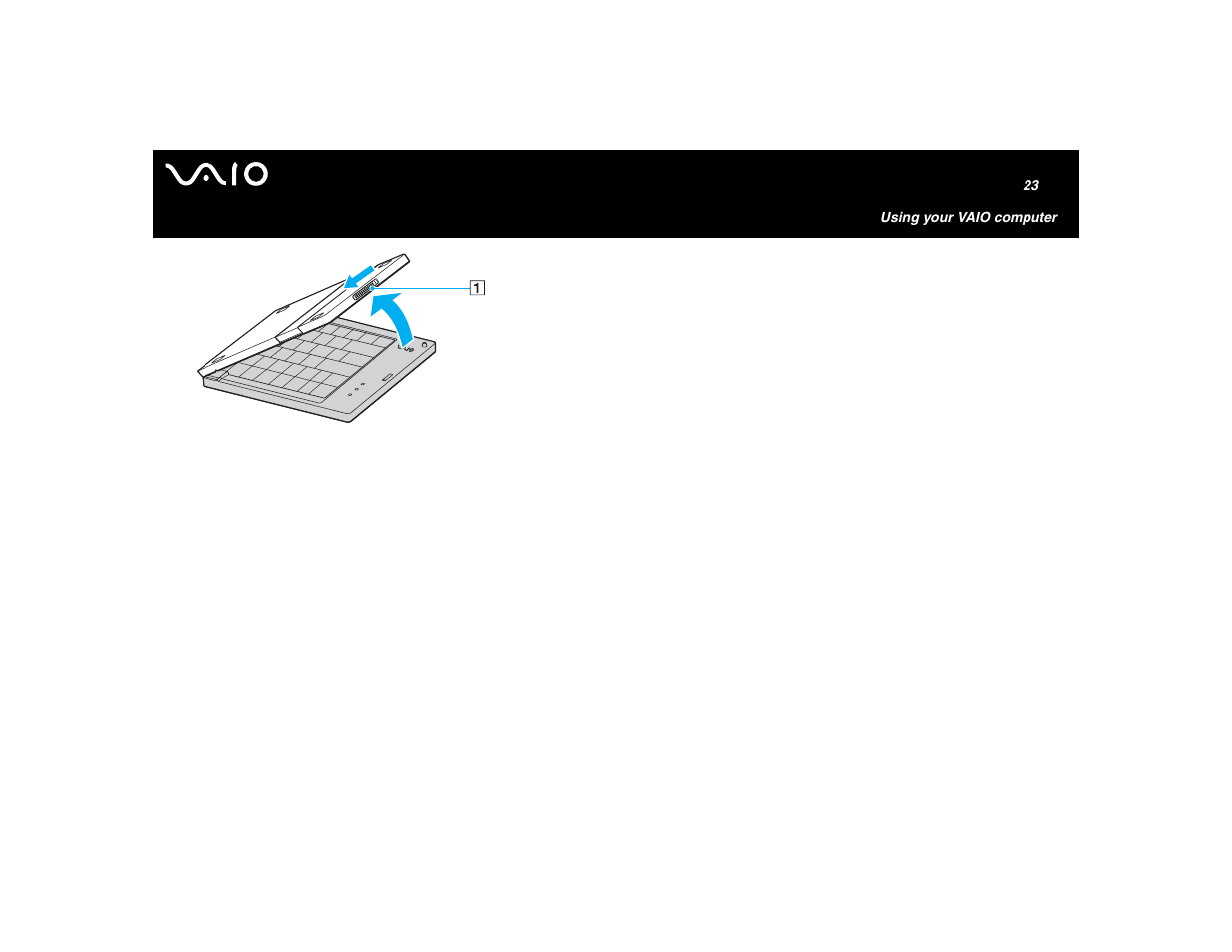 Sony VGN-U750P User Manual | Page 23 / 142