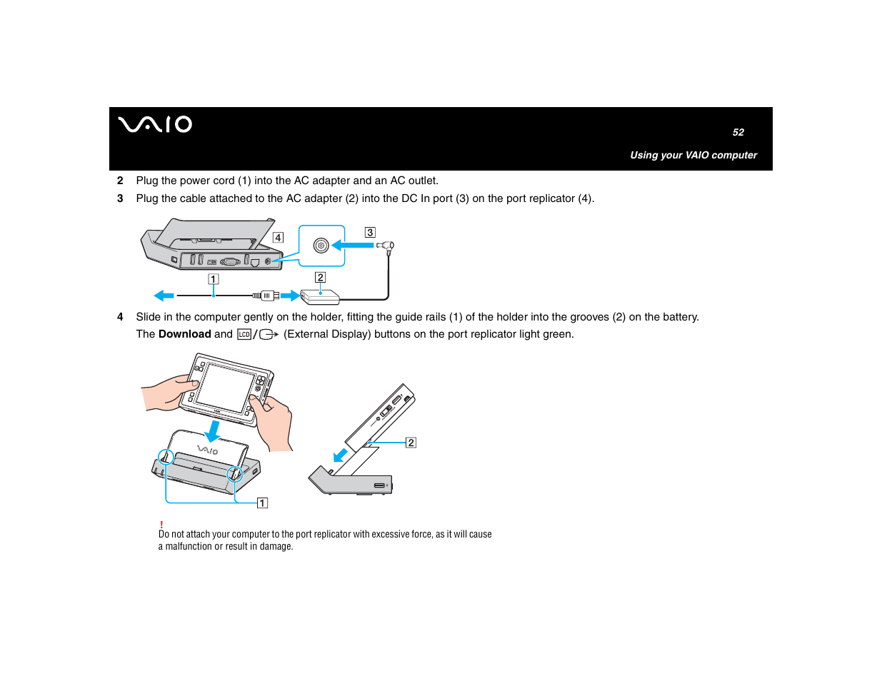 Sony VGN-U750P User Manual | Page 52 / 142