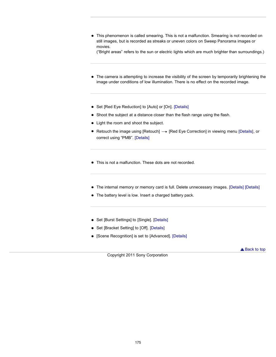 Sony DSC-H70 User Manual | Page 175 / 208
