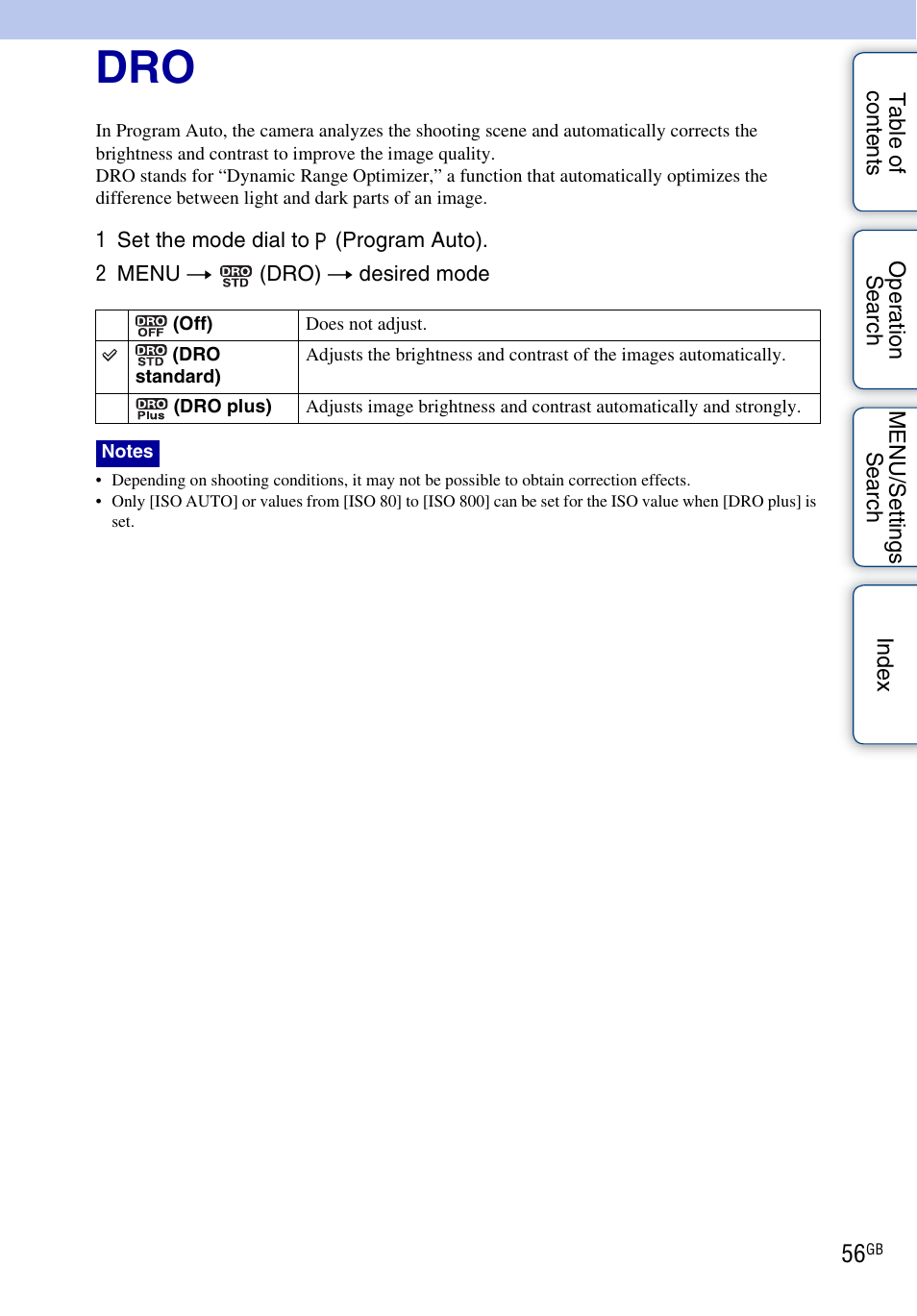 Sony DSC-W370 User Manual | Page 56 / 128