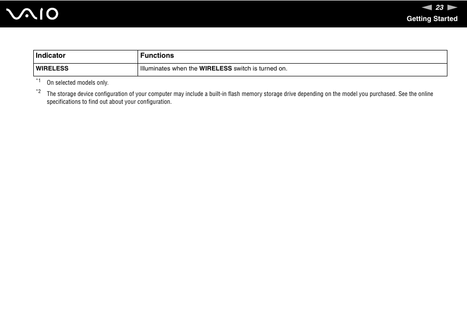 Sony VGN-AW235J User Manual | Page 23 / 210