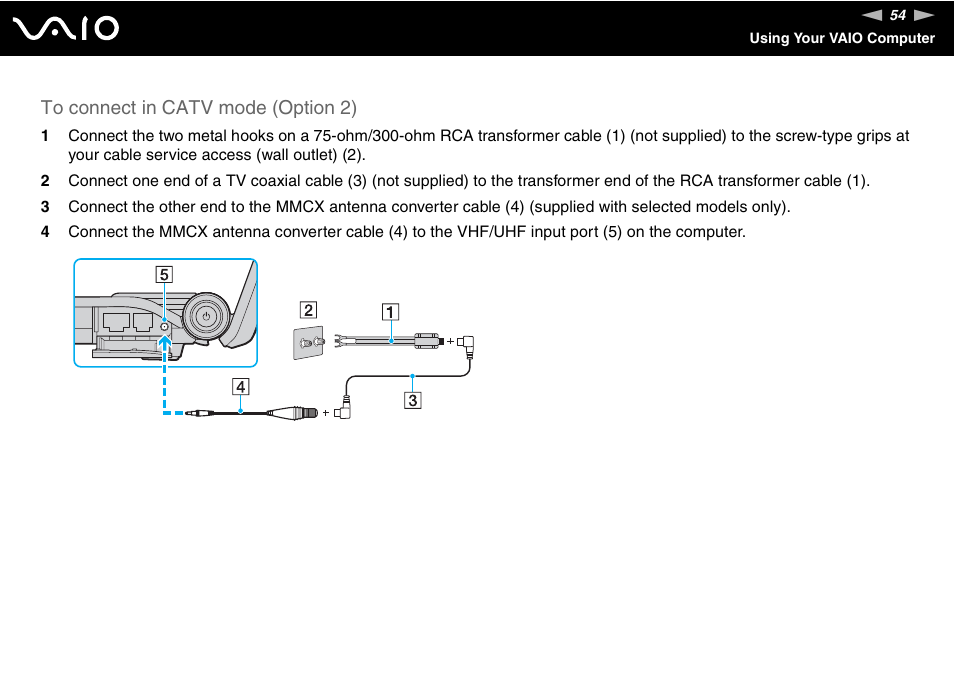Sony VGN-AW235J User Manual | Page 54 / 210