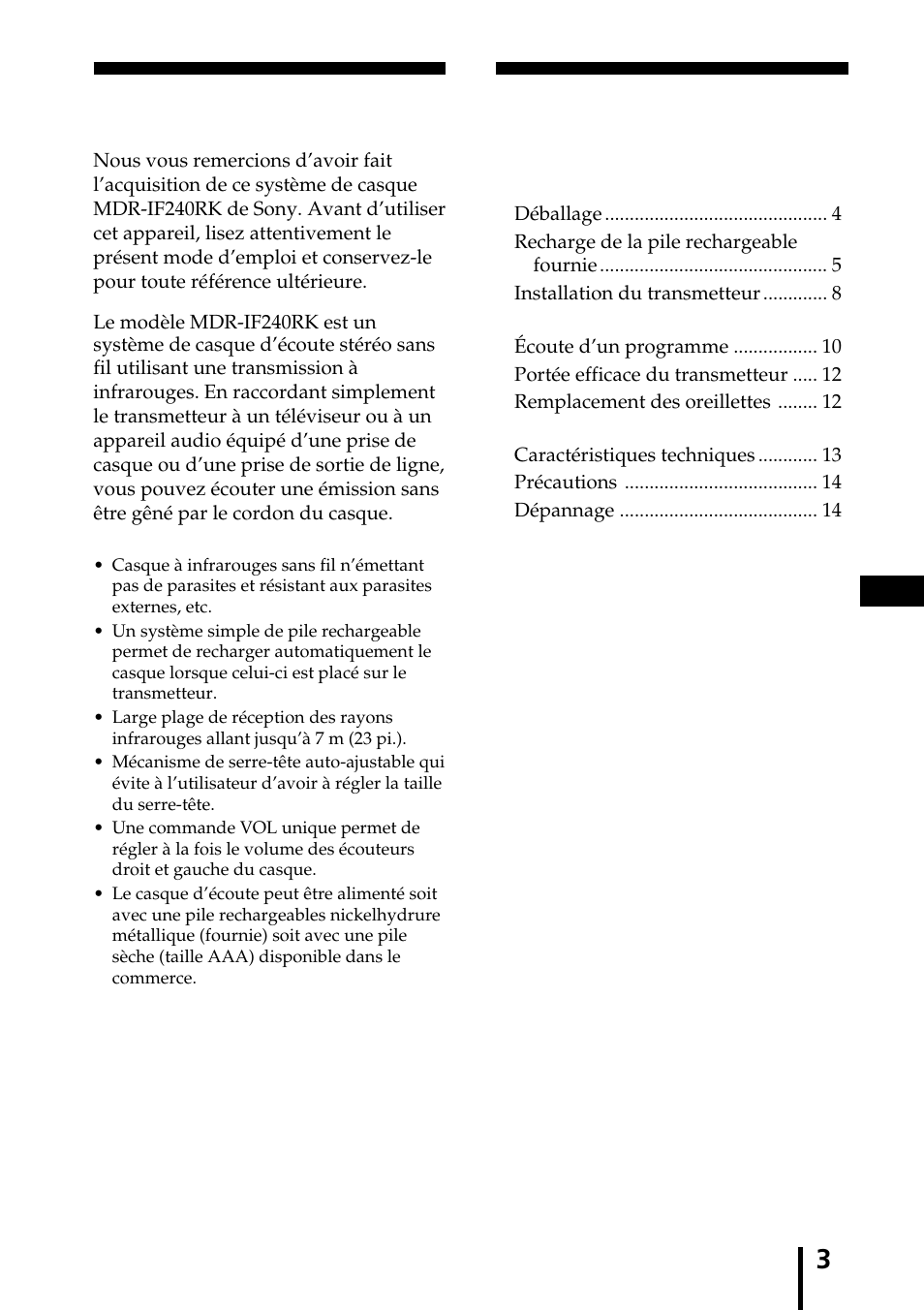 Sony MDR-IF240RK User Manual | Page 17 / 44