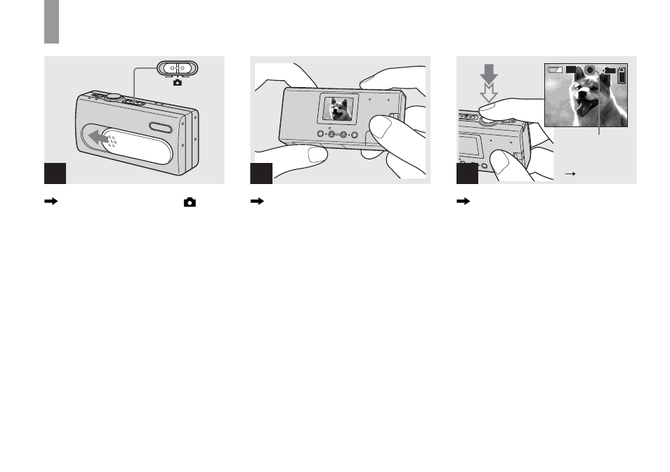 Basic still image shooting, Using auto adjustment mode | Sony DSC-U40 User Manual | Page 20 / 92