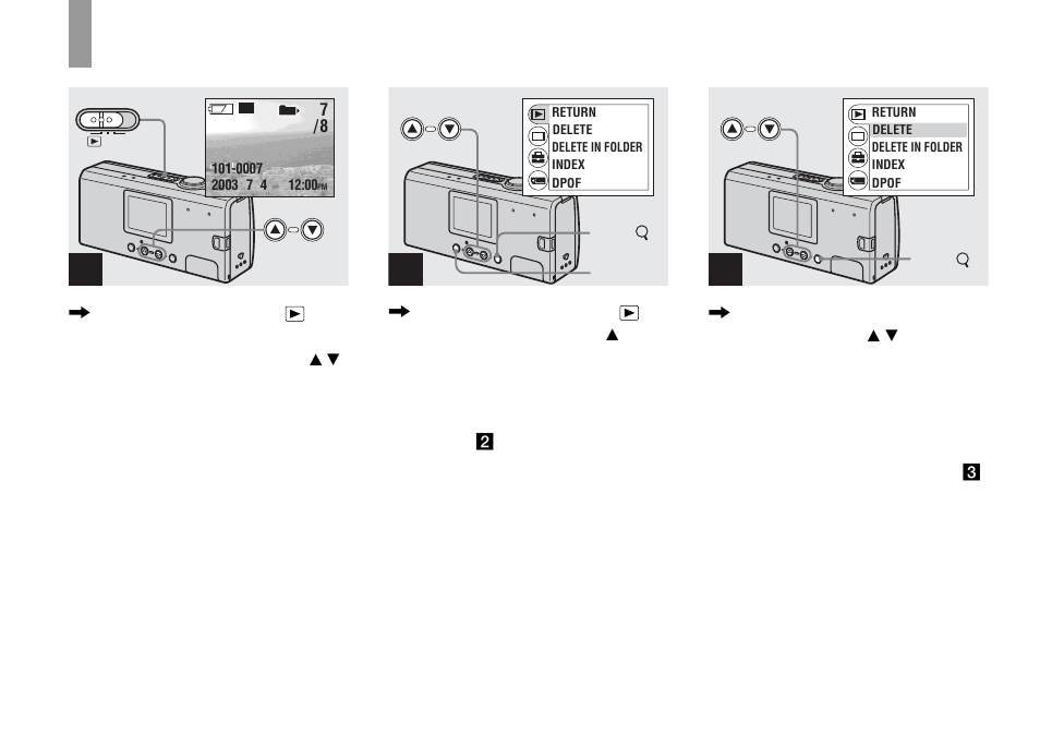 Deleting images | Sony DSC-U40 User Manual | Page 50 / 92