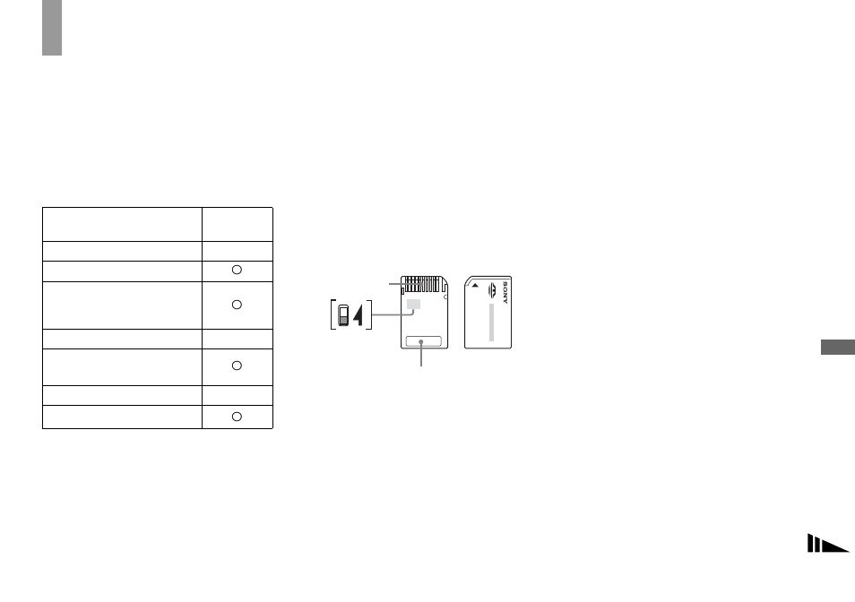 On “memory stick | Sony DSC-U40 User Manual | Page 83 / 92