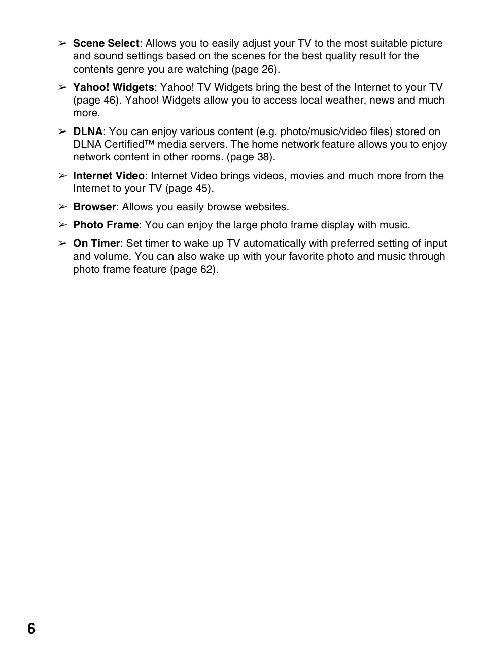 Sony KDL-60EX645 User Manual | Page 6 / 88