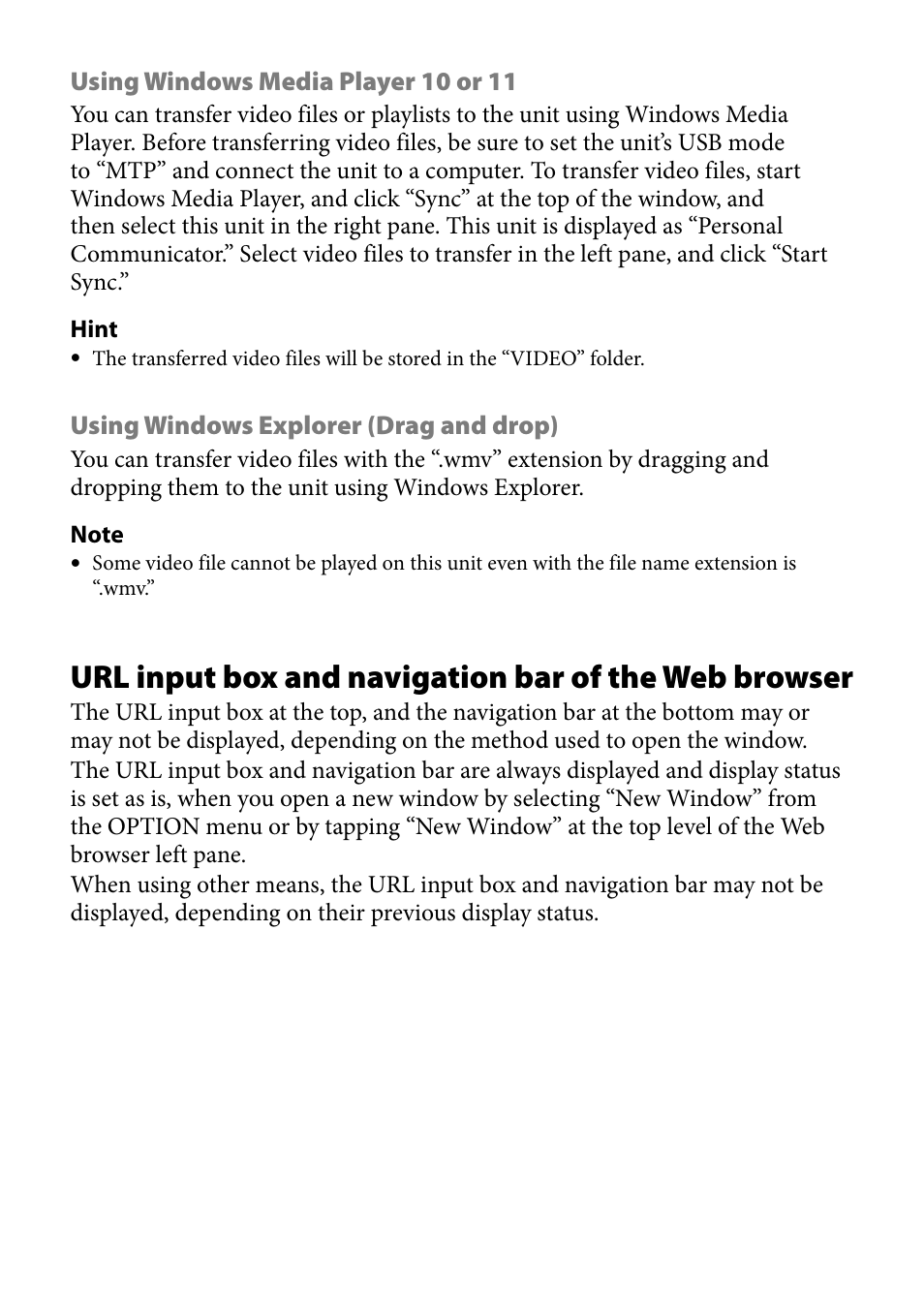Sony COM-2 User Manual | Page 5 / 5