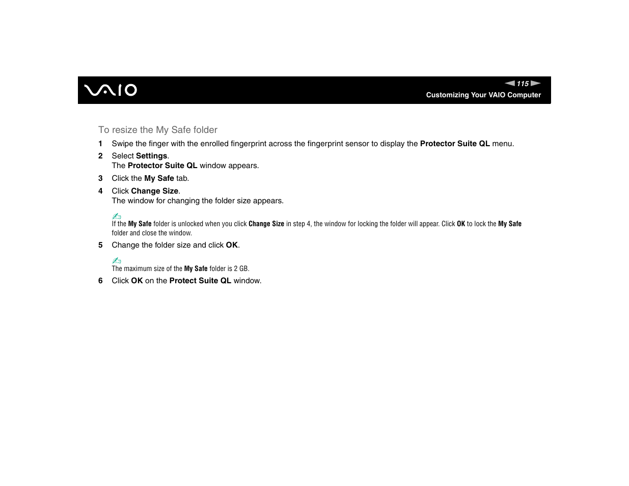 Sony VGN-TXN17P User Manual | Page 115 / 212