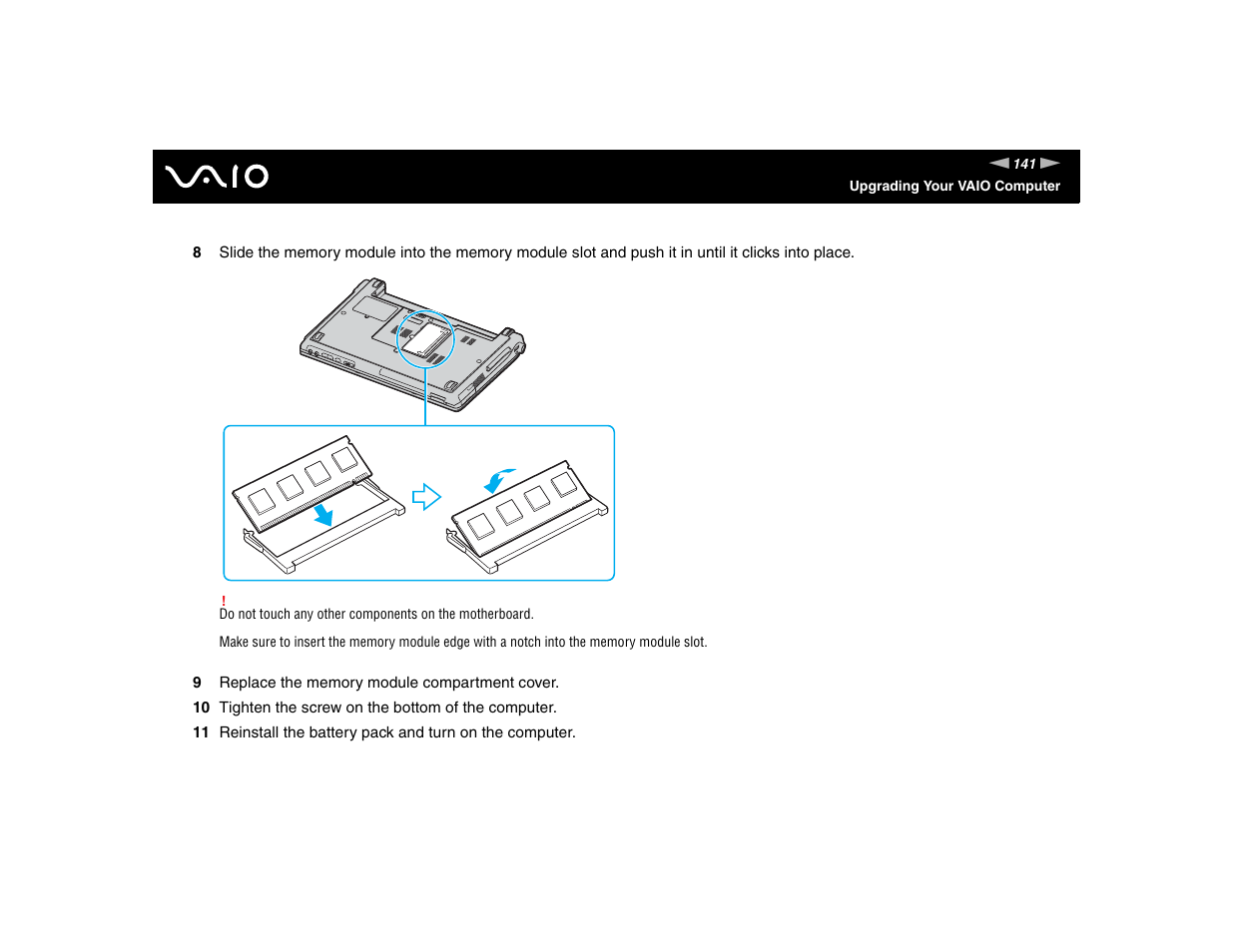 Sony VGN-TXN17P User Manual | Page 141 / 212