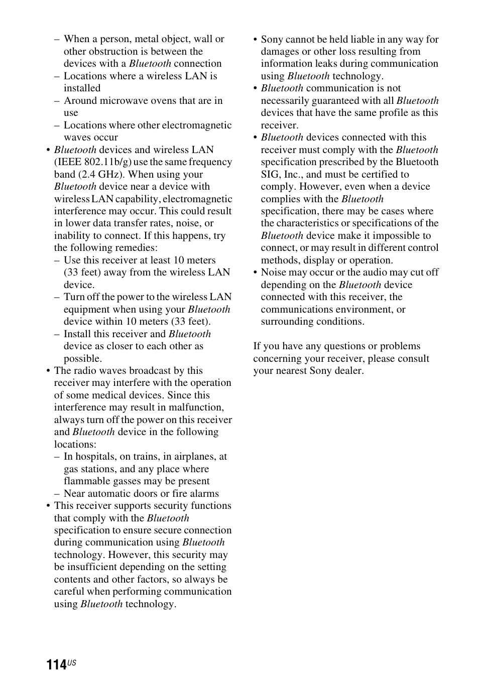 Sony STR-DN1040 User Manual | Page 114 / 136