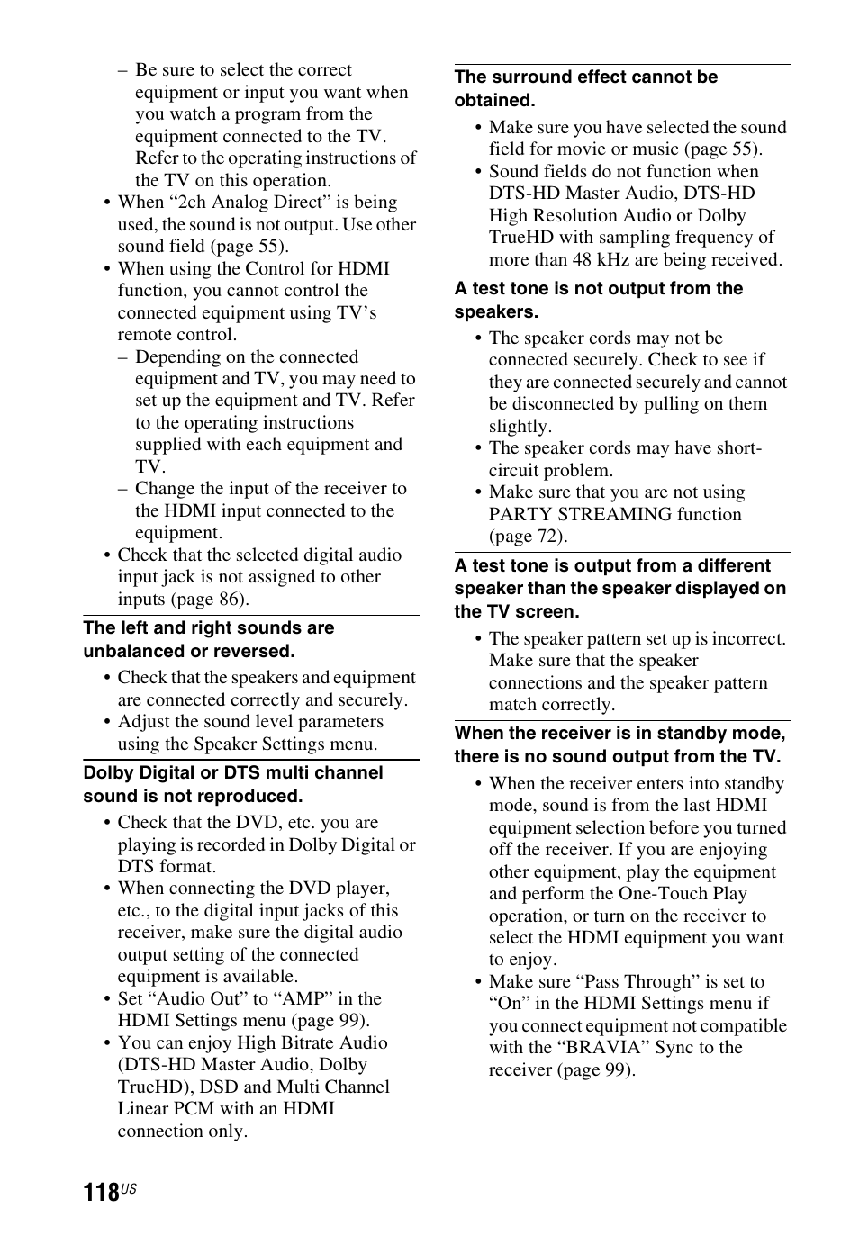 Sony STR-DN1040 User Manual | Page 118 / 136