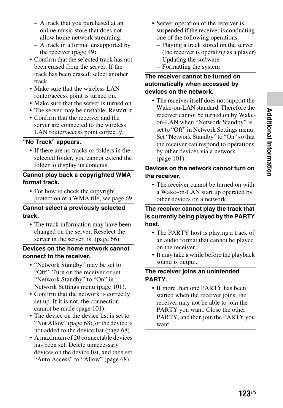 Sony STR-DN1040 User Manual | Page 123 / 136