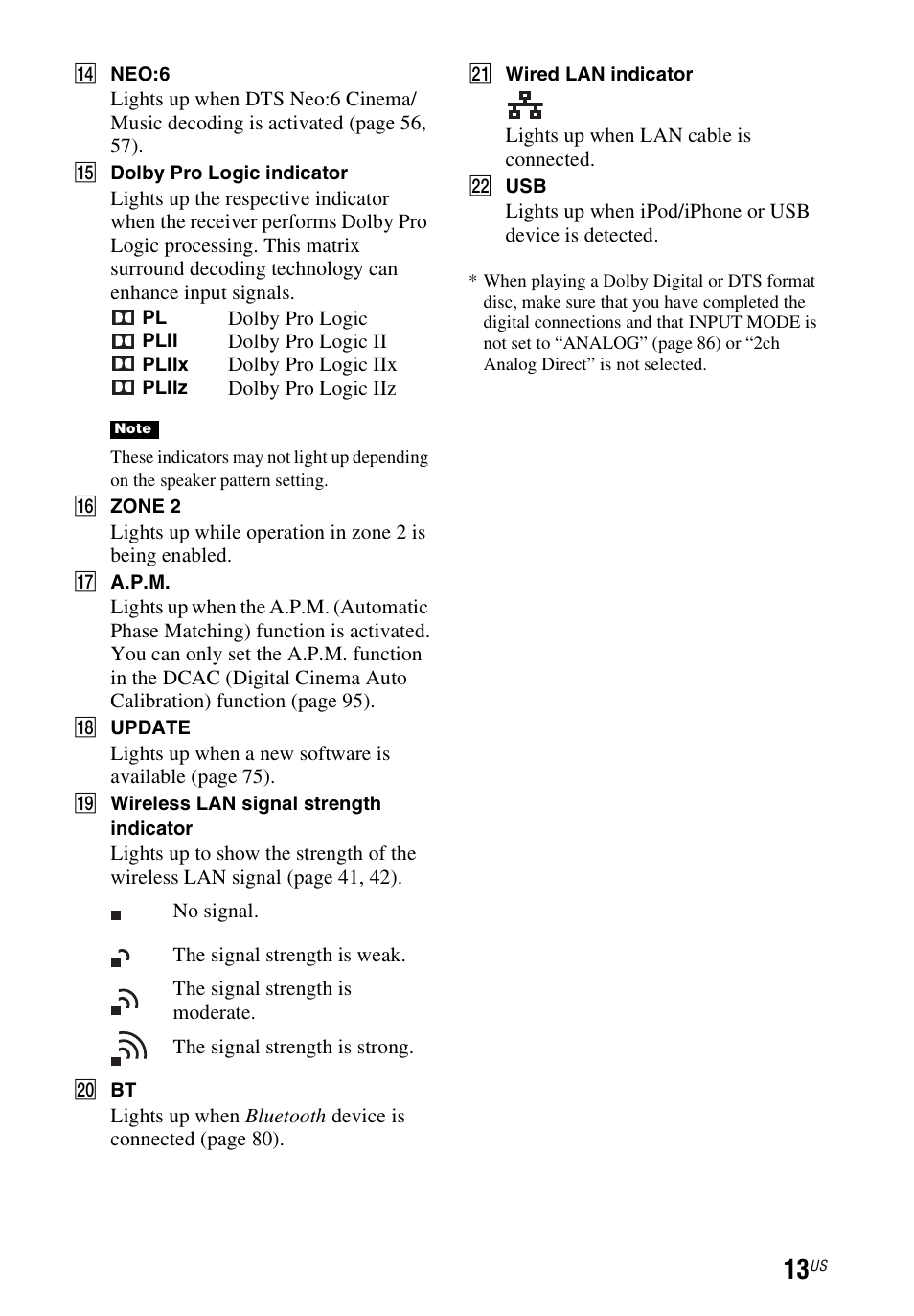 Sony STR-DN1040 User Manual | Page 13 / 136