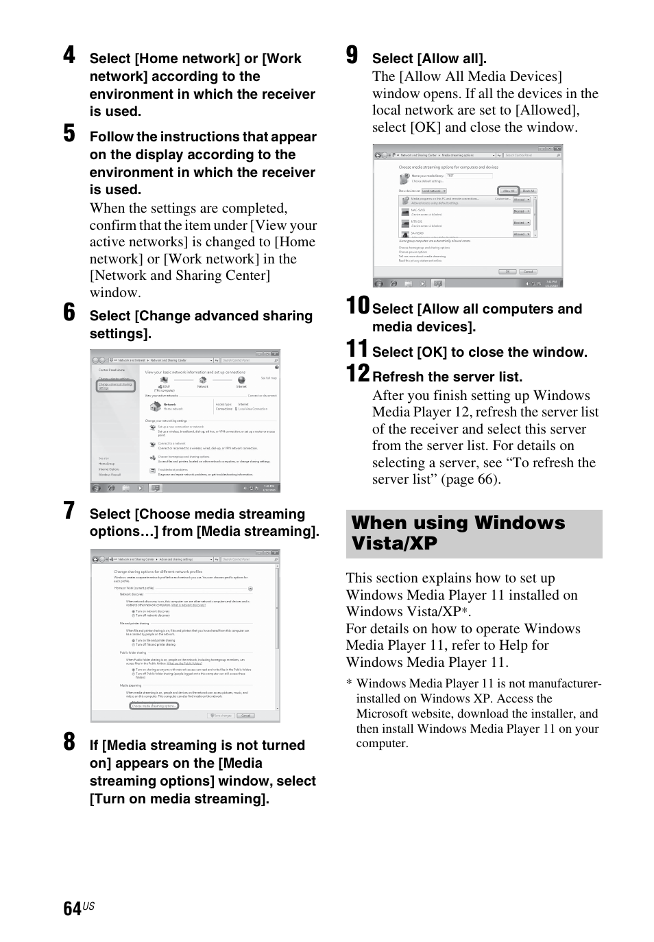 Sony STR-DN1040 User Manual | Page 64 / 136