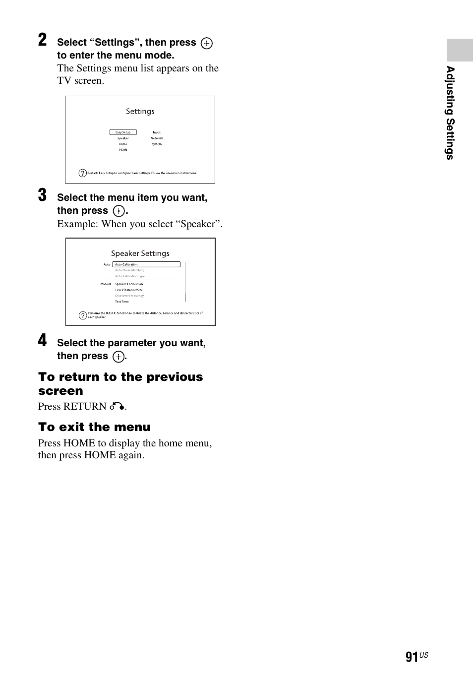 Sony STR-DN1040 User Manual | Page 91 / 136