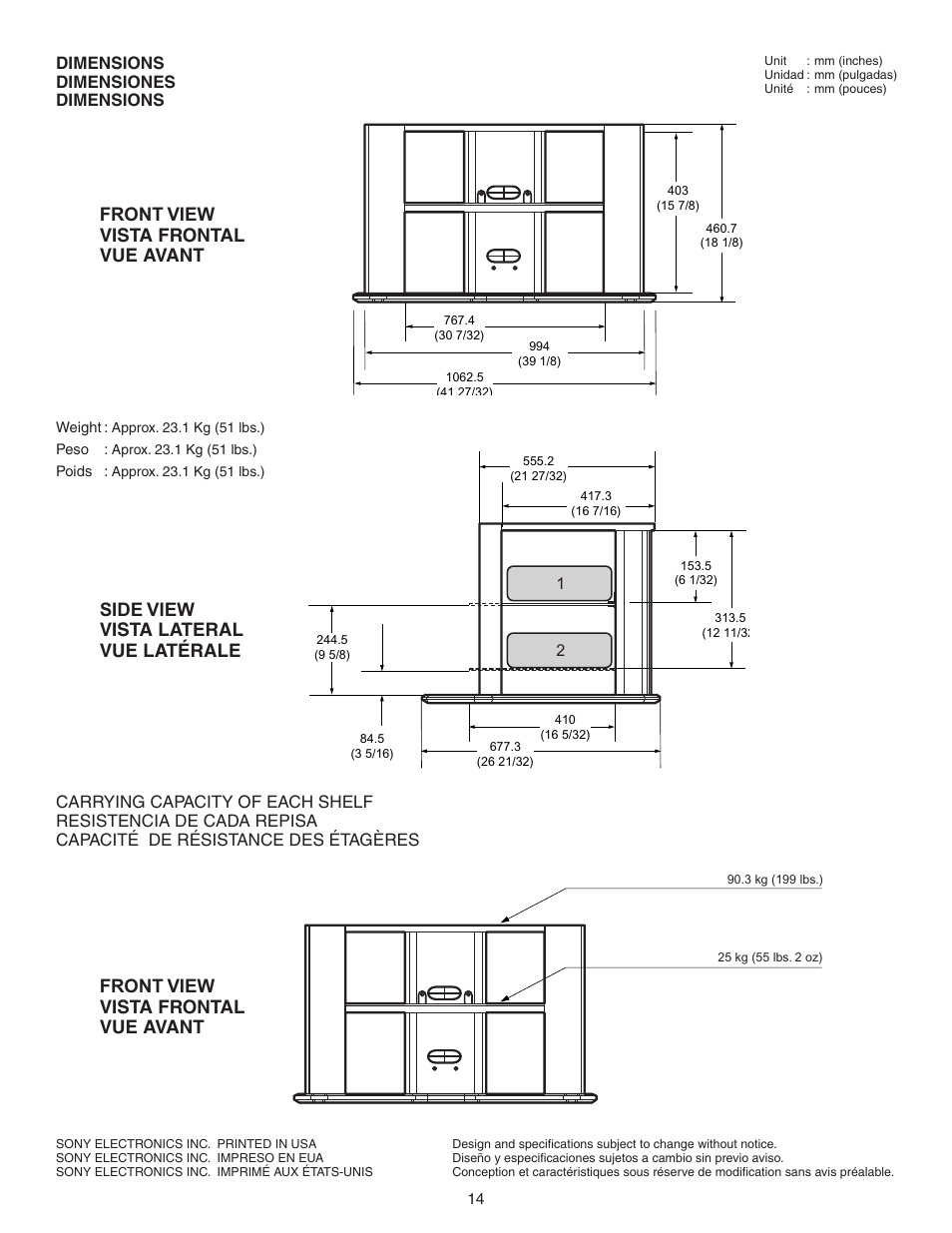 Sony KV-34HS420 User Manual | Page 14 / 16