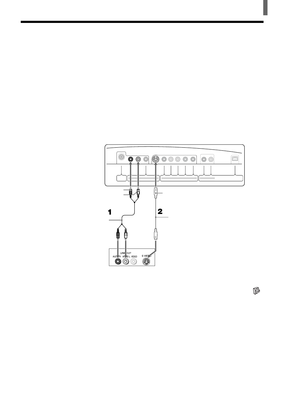 Connecting a dvd player with a/v connectors, Jacks | Sony KLV-23HR1 User Manual | Page 17 / 56