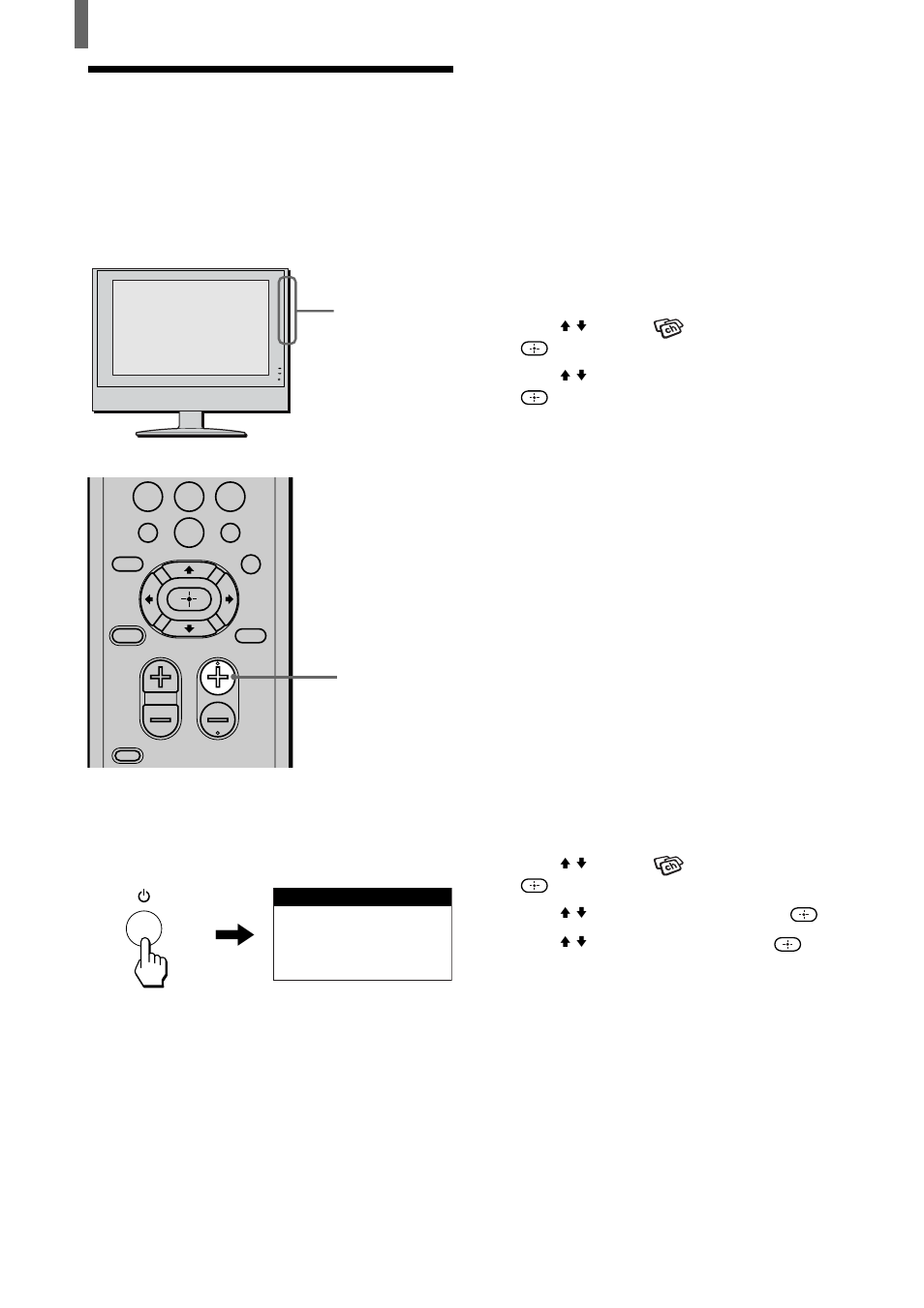 Setting the channels | Sony KLV-23HR1 User Manual | Page 20 / 56