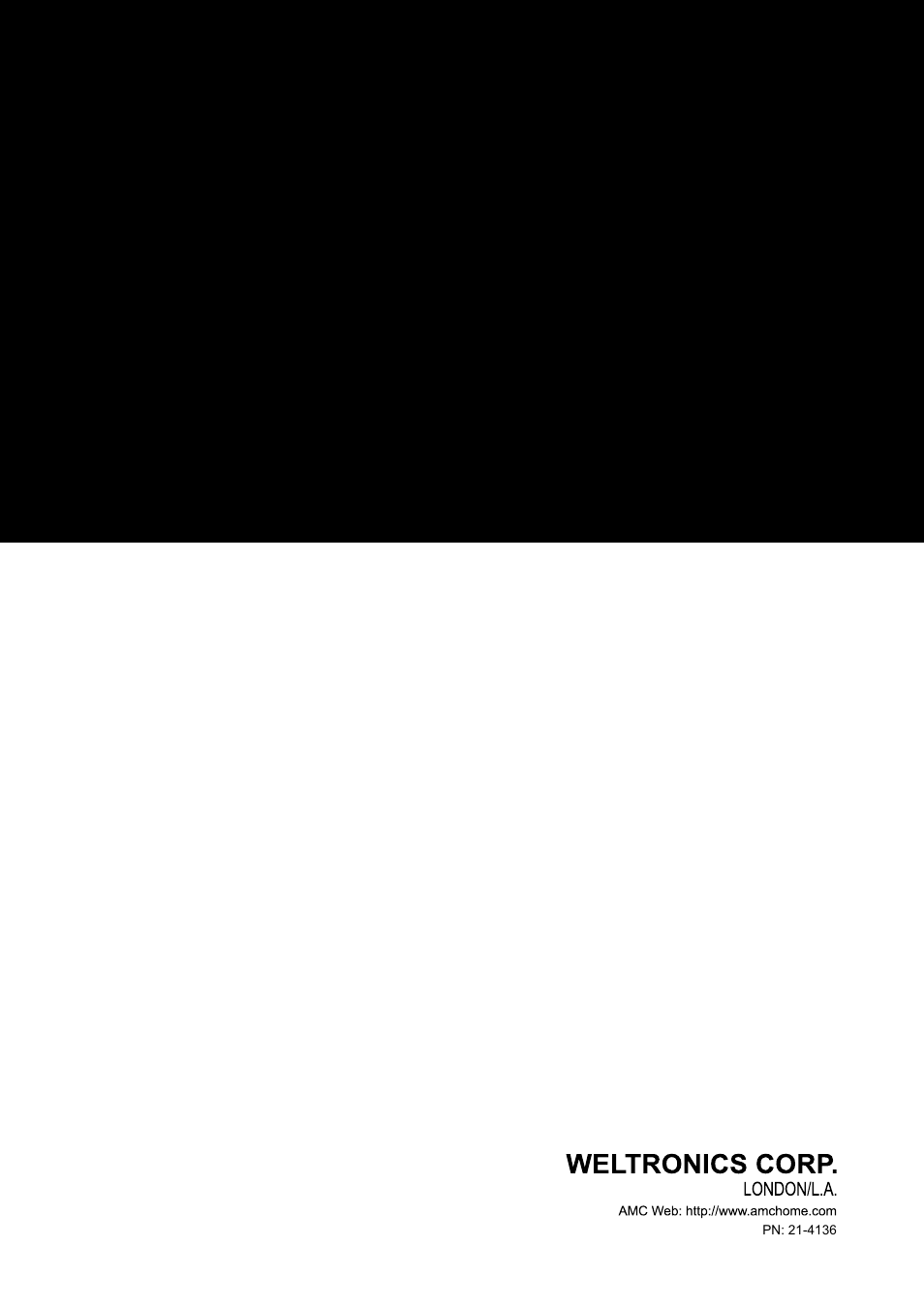 AMC CD8b User Manual | Page 12 / 12