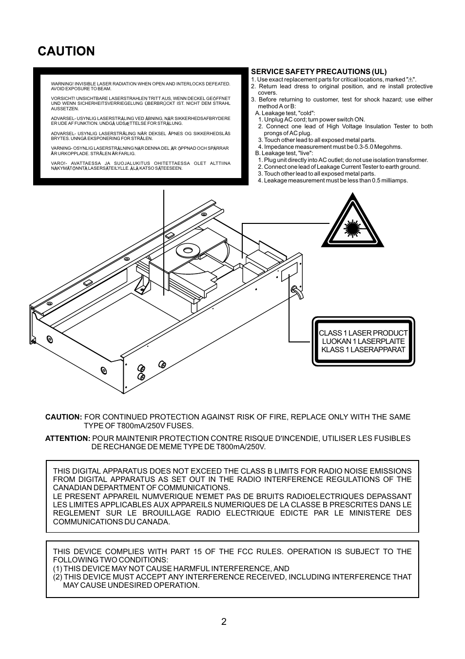 AMC CD8b User Manual | Page 3 / 12