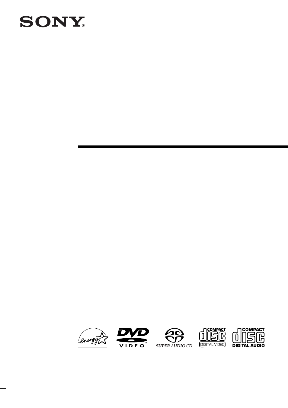 Sony DAV-C900 User Manual | 84 pages