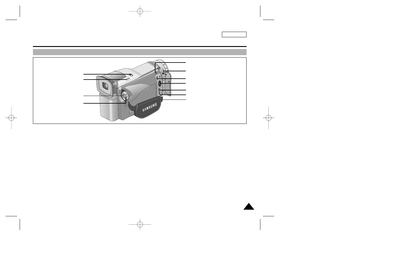 Getting to know your camcorder | Samsung SC-D23-XAP User Manual | Page 19 / 108