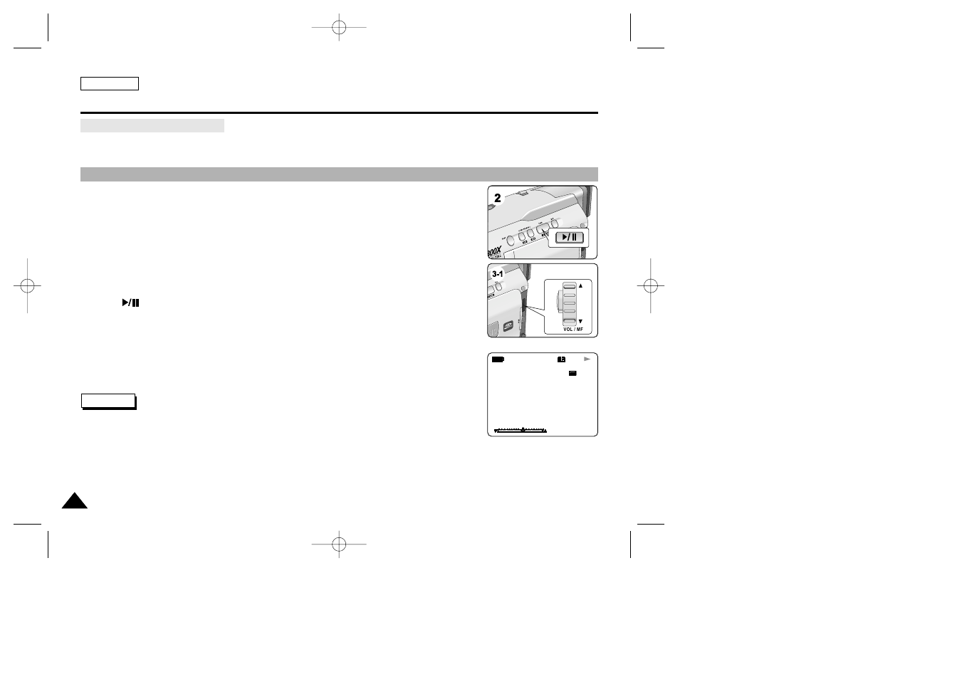 Basic recording | Samsung SC-D23-XAP User Manual | Page 38 / 108