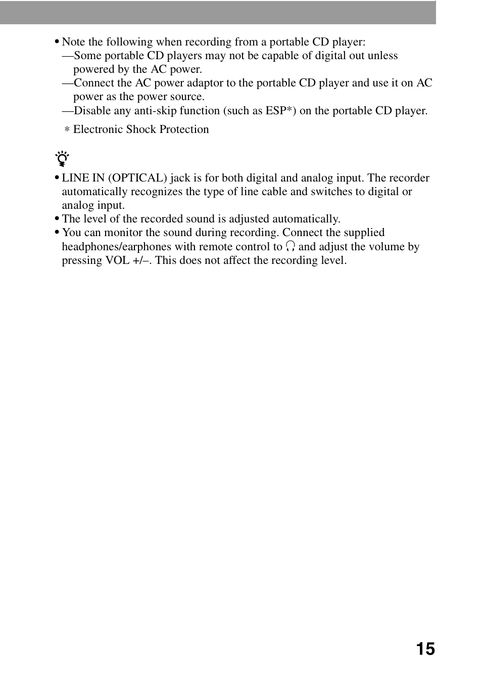 Sony MZ-R701 User Manual | Page 15 / 68