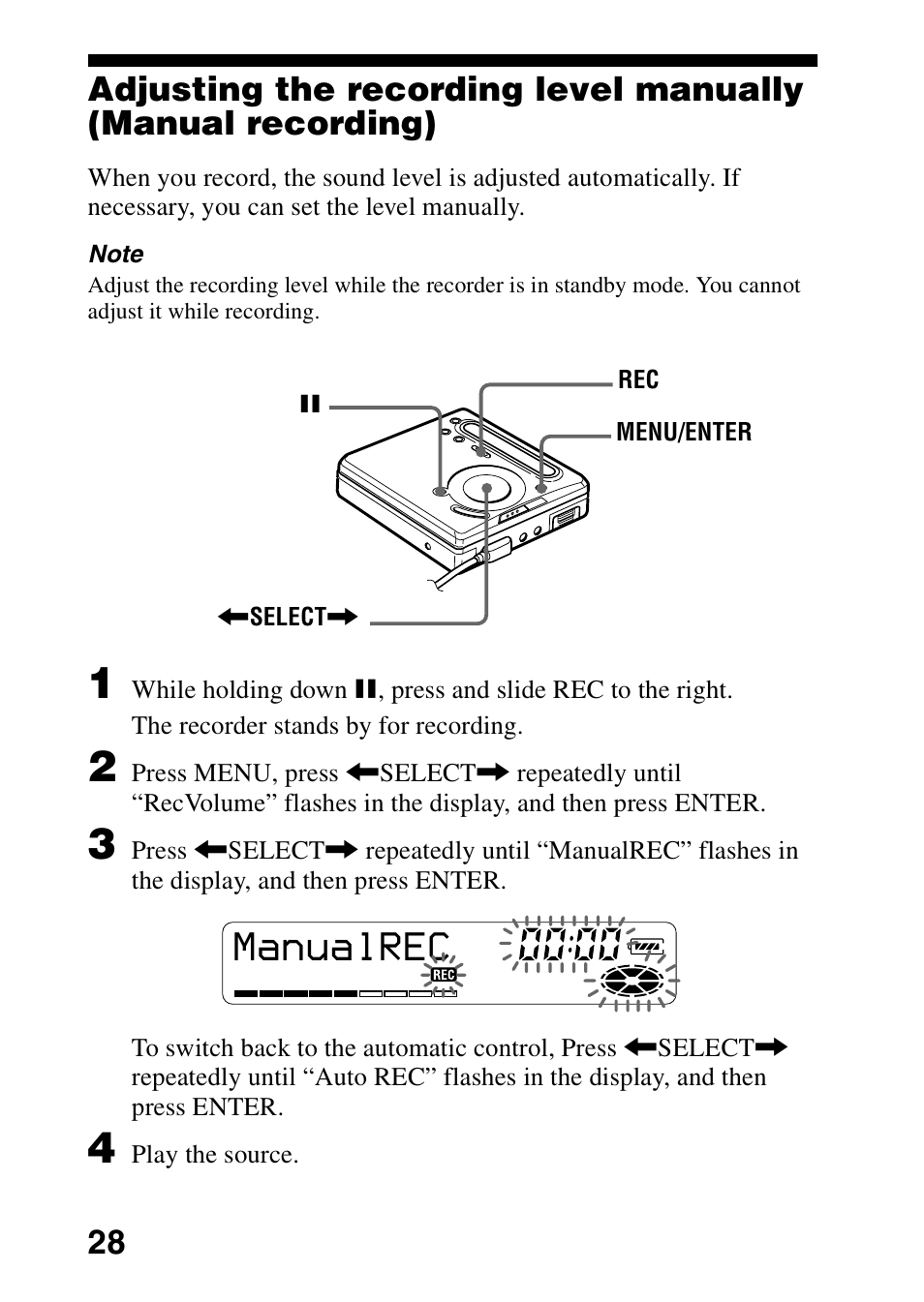 Manualrec | Sony MZ-R701 User Manual | Page 28 / 68