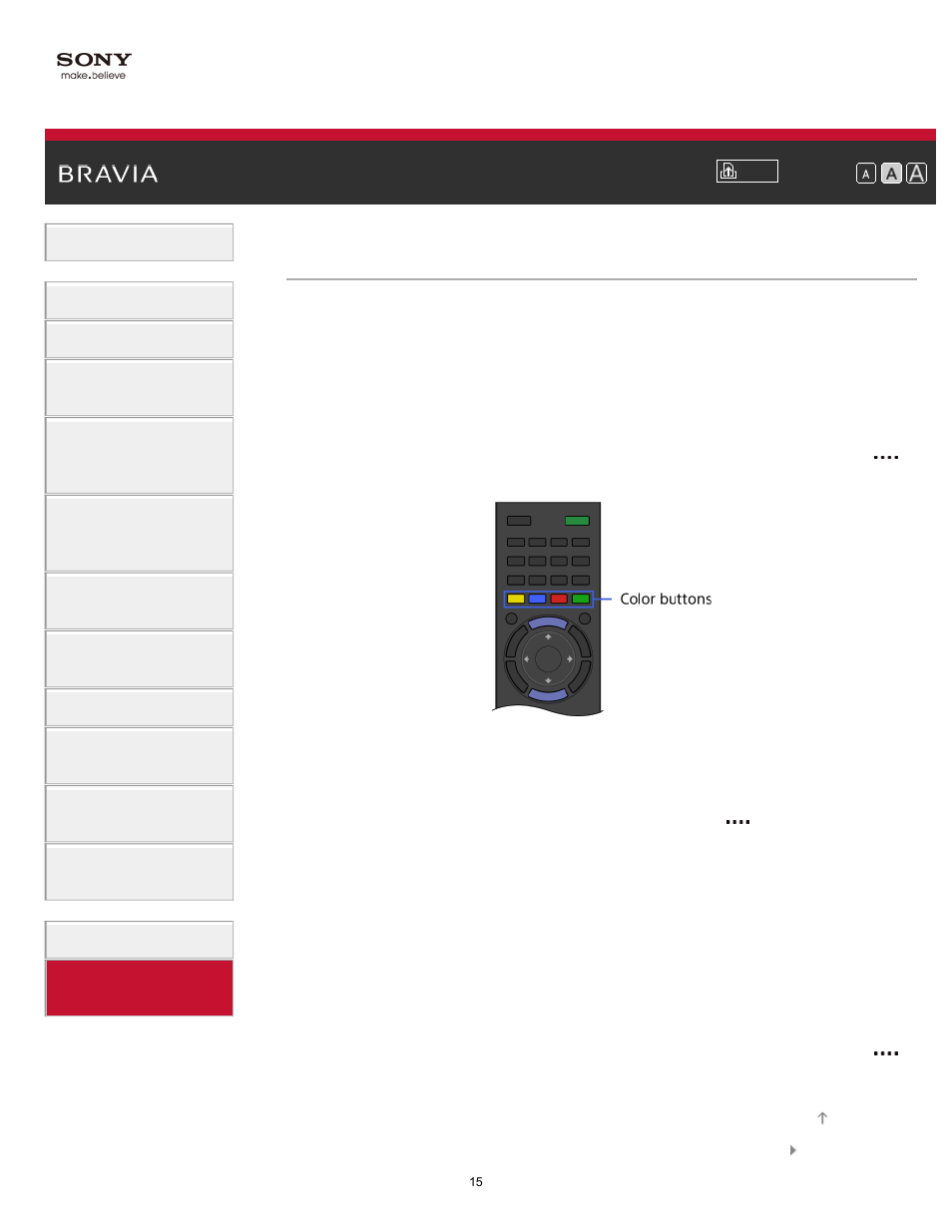 How to use bookmarks | Sony XBR-49X850B User Manual | Page 21 / 254