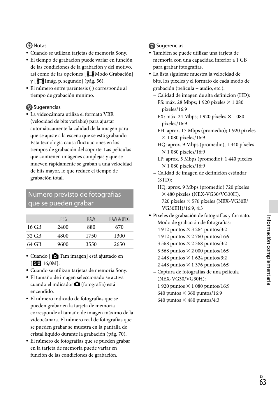 Sony NEX-VG30H User Manual | Page 141 / 155