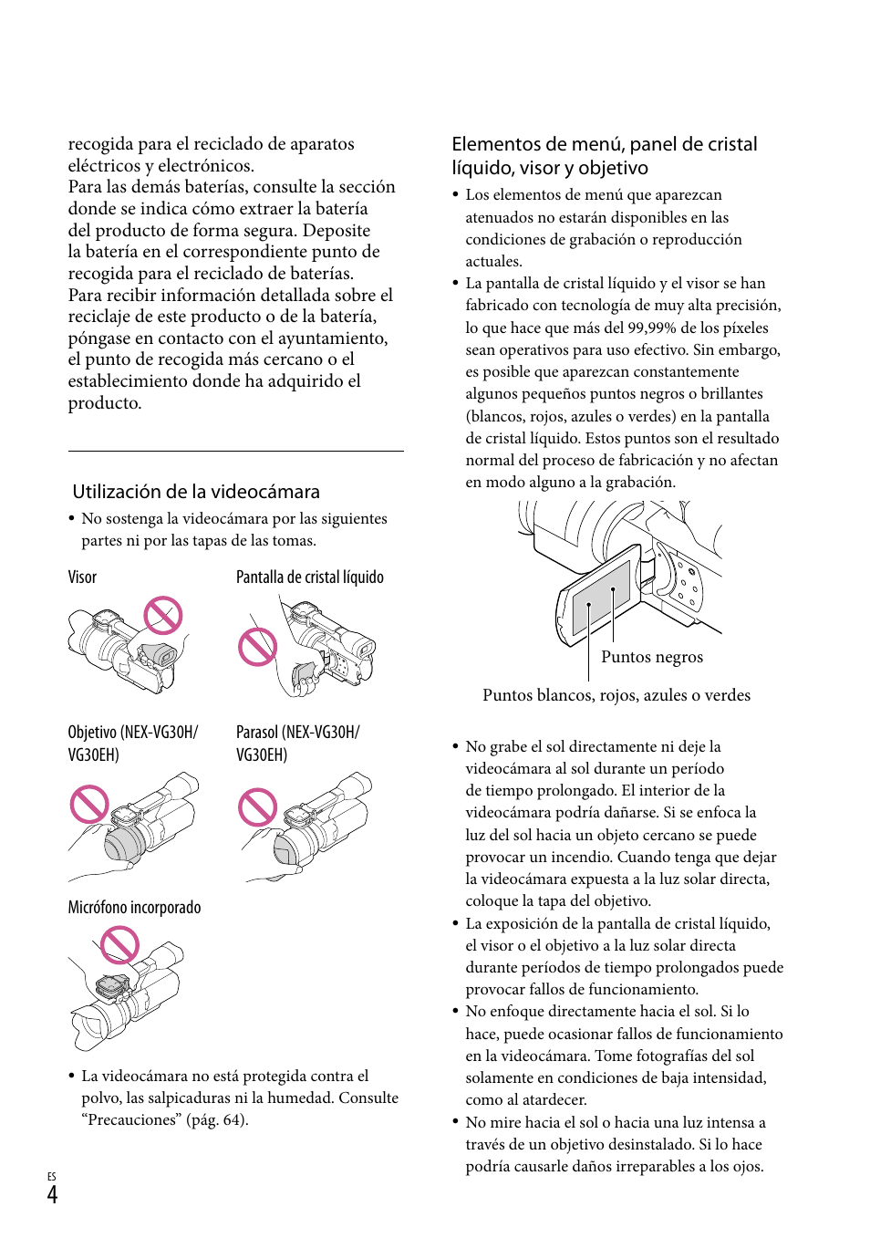 Sony NEX-VG30H User Manual | Page 82 / 155