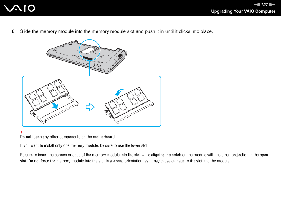 Sony VGN-TT190EIN User Manual | Page 157 / 242