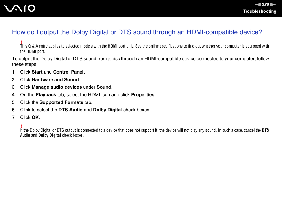 Sony VGN-TT190EIN User Manual | Page 220 / 242