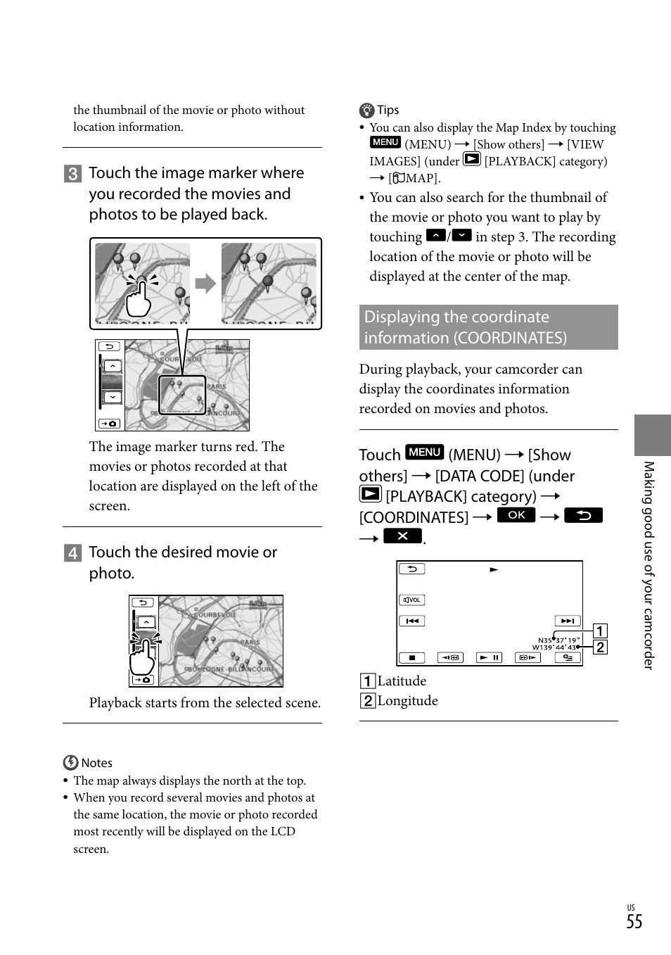 Sony HDR-XR550V User Manual | Page 55 / 127