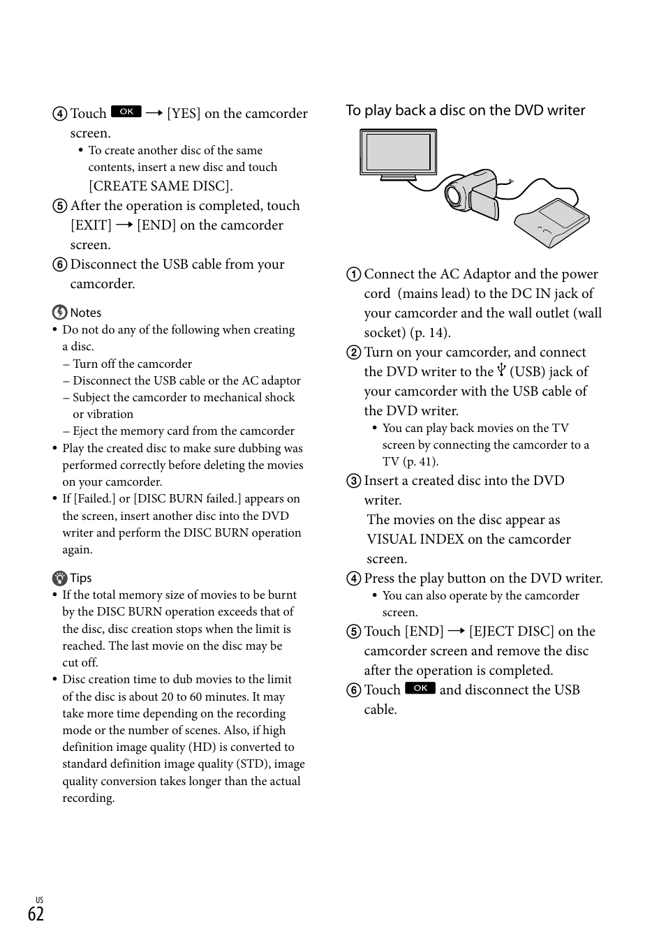 Sony HDR-XR550V User Manual | Page 62 / 127