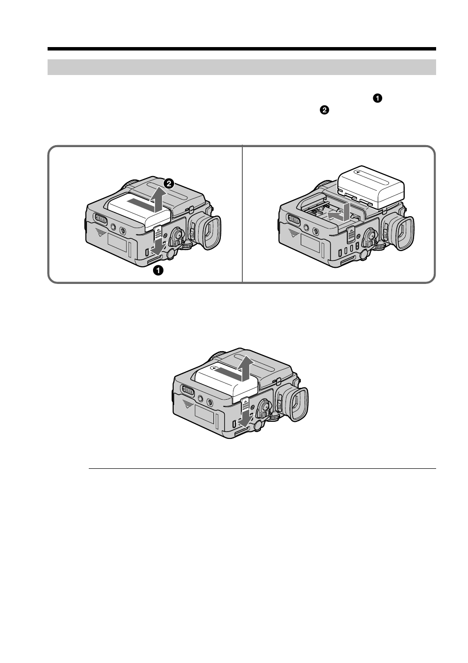 Step 1 preparing the power supply | Sony DCR-PC110 User Manual | Page 10 / 168